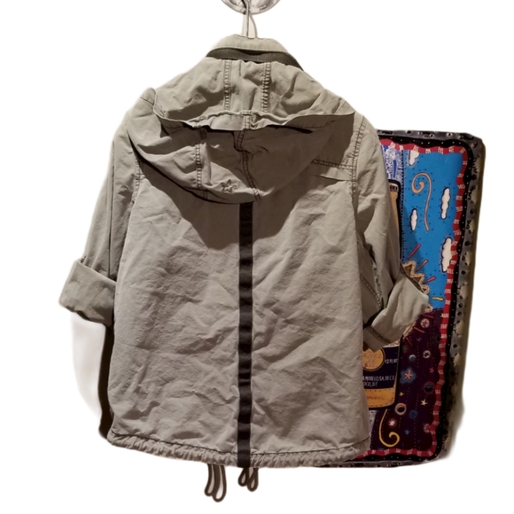 GARAGE Wmns Khaki Cargo Jacket (Size XS) - Picture 9 of 15